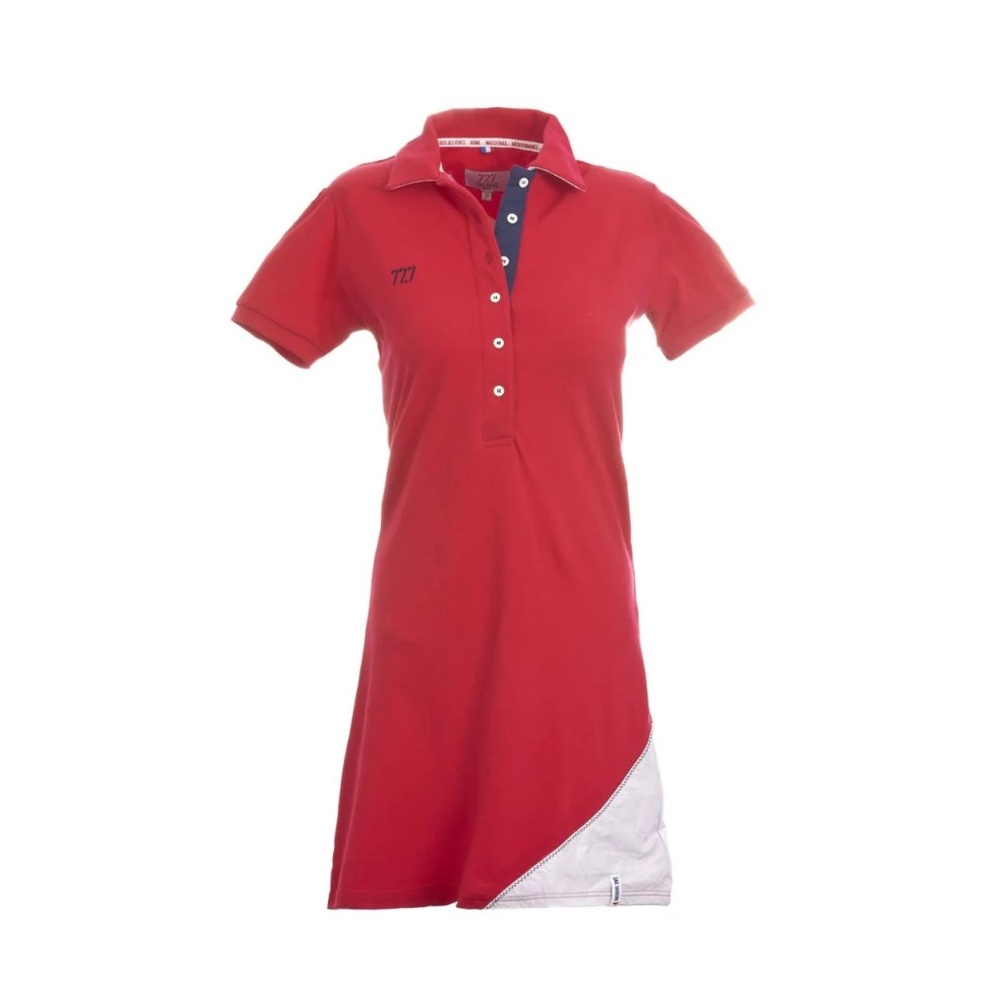 727 sailbags Polo dress with Spinnaker sail,  Size M Red NWT Annapolis